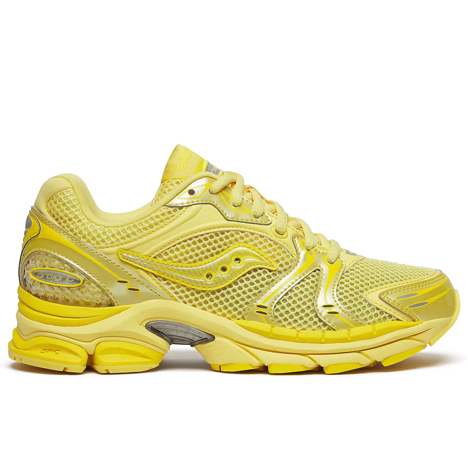 Lifestyle | Saucony Femme ProGrid Triumph 4 Chroma - Retro tech Goldfinch