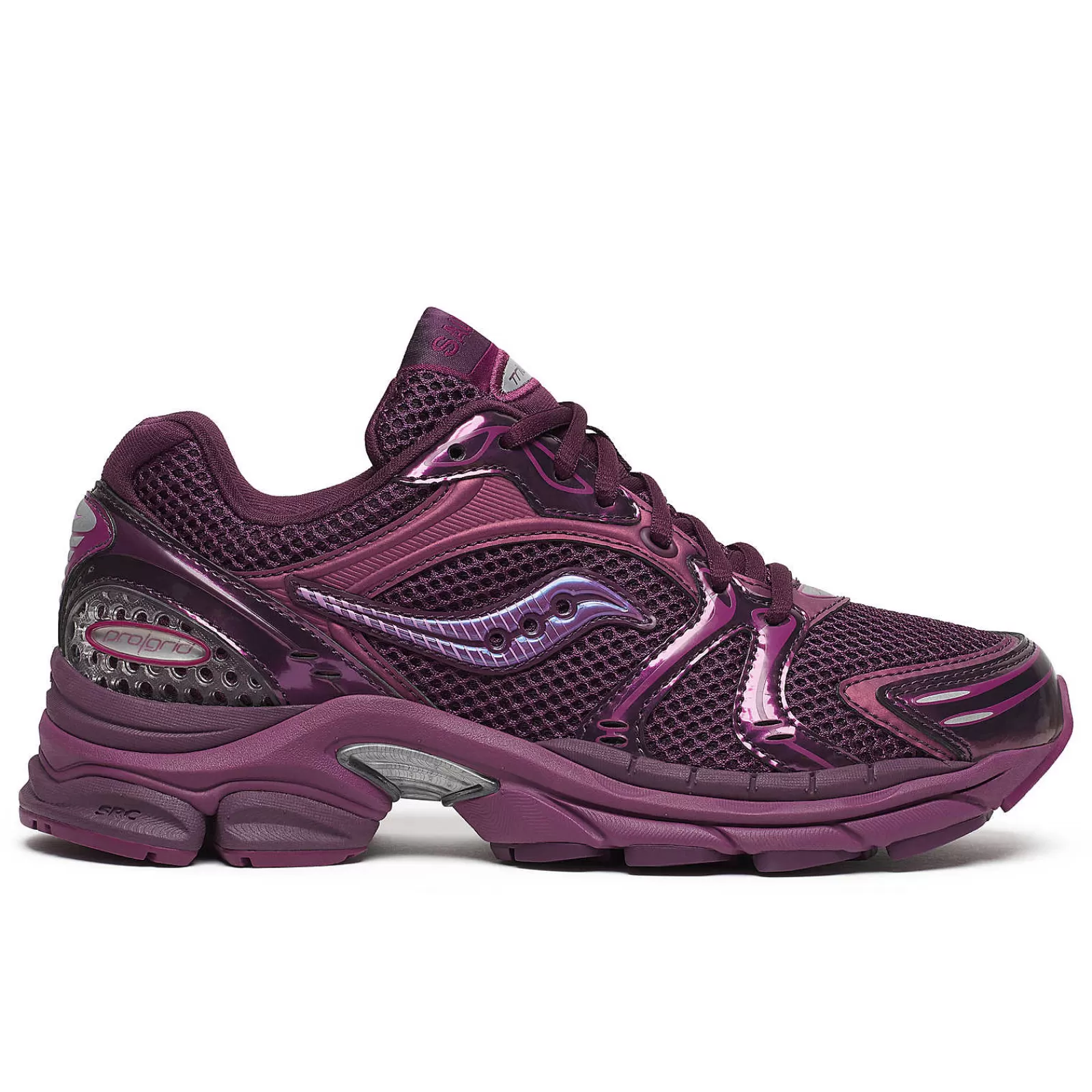 Lifestyle | Saucony Femme ProGrid Triumph 4 Chroma - Retro tech Plum
