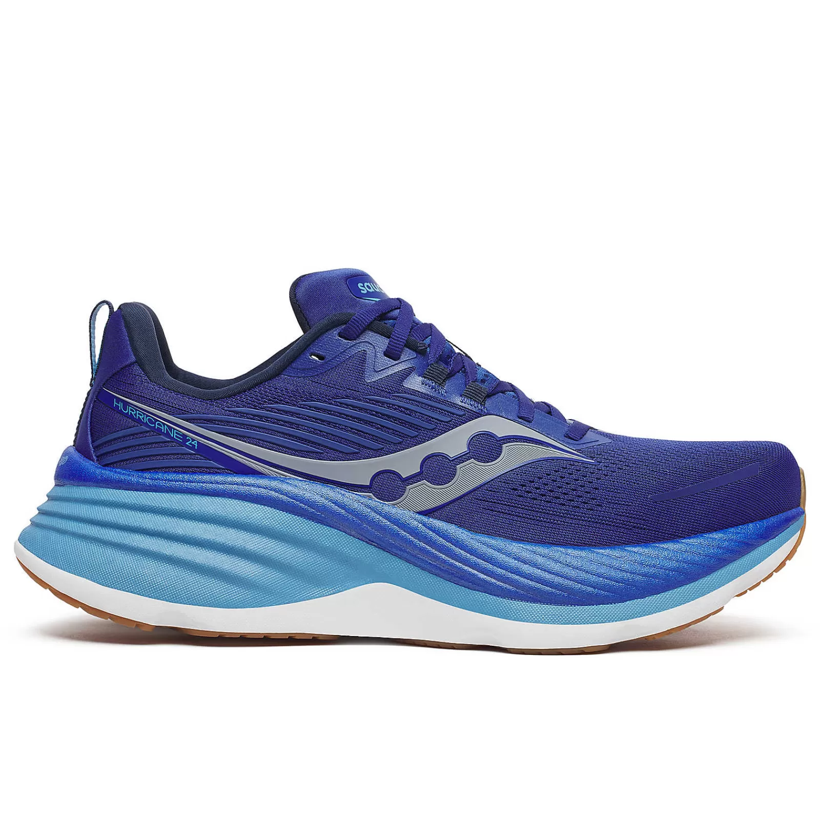 Course Sur Route | Stabilité | Saucony Homme Hurricane 24 - Homme Azurite